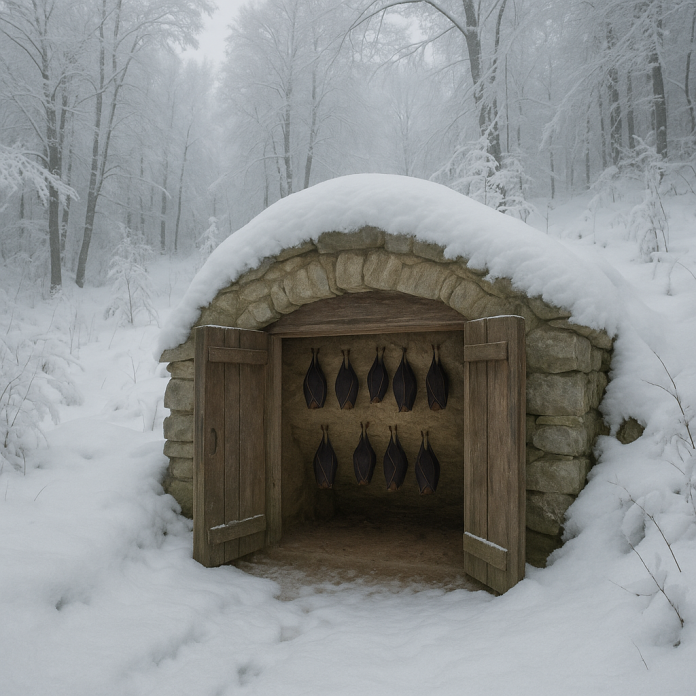 Talvituvad nahkhiired talvises Eesti keldris