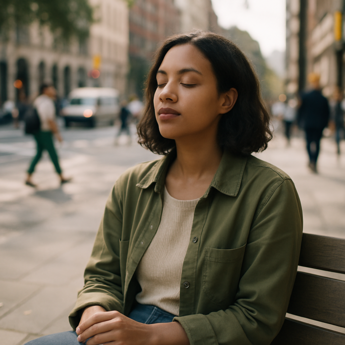 Rahuhetk looduses tiheda päeva jooksul